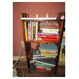 Book Shelf w/various books