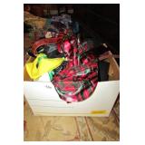 Box of Scarves, Belts, Purses