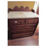 Marble Top Dresser