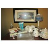 Lot - Vintage Lamps, Jewelry, Etc.
