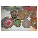 Lot - Handmade Baskets