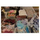 6 Boxes of Fabric Remnants