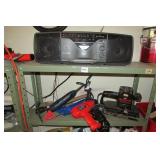 Lot - Misc. Tools & Cassette Player