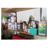 Lot - House Paint, Spray Paint, etc.