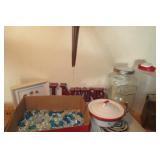Misc. Lot incl Enamel Ware bowl w/lid