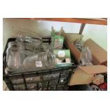 Lot - Clear Ball Jars