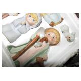 Nativity Scene by Homeco & Snowman Figures