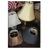 Lot - Lamps, Shades