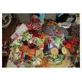 Lot - Craft Supplies, Fake Flowers