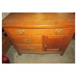 Oak Wash Stand