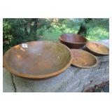 Nice Wooden Bowls Various sizes (from 14"