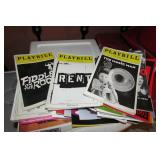 Various Broadway Playbills & misc. magazines