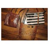 Lot- Purses incl Fossil, Brahmin, Tommy Hilfiger