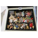 Jewelry Box with Costume Jewelry