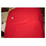 Max Studio Red Quilt