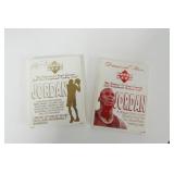 2 Michael Jordan Upper Deck 23K Gold Foil Sculptur