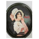 Coca Cola Tray 1914 Betty Girl - Print 1972 (1914