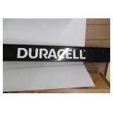 DURACELL Metal Store Display Sign 49" x 6"