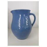 Blue Stoneware Water Pitcher- Unmarked - Small Chi