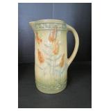Nice Pottery Water Pitcher with Cat Tails
