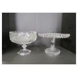Large Crystal Bowl (8" Diameter) and Fostoria
