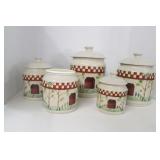 Thomson Pottery Canister Set (One without lid)