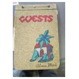 Vintage Scrapbook, 1940s w/ Vintage Stamps,
