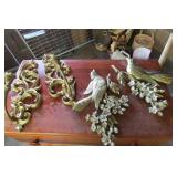 4 Home Interior Wall Hangings Birds &
