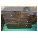Small 6 drawer dresser - needs some work - 36"