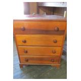 4 Drawer Cherry Dresser -  29.75" x 35" x16"