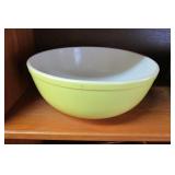 Large Yellow Pyrex Bowl - 10.5"