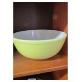 Large Yellow Pyrex Bowl - 10.5"