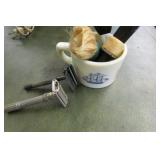 Old Spice Grand Turk Shaving Mug, Brushes, Razors