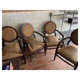 4 Shelby White Office Chairs USA