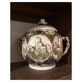 Vtg German Punch Bowl