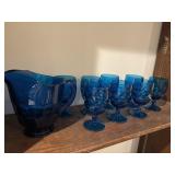 Vtg Viking glasses and pitcher