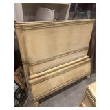 Mid century twin beds headboard, footboard, (and