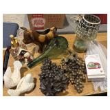 Vtg planter, etc