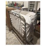 Vintage folded up mattress/cot