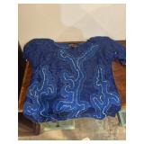 Vtg Joseph Le Bon sequin shirt