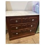 Gorgeous chest with marble top
