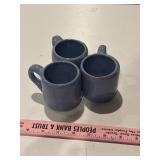 Bybee blue 3 mini mugs