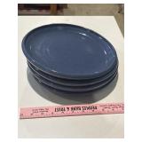 Bybee blue 4-10.5" plates