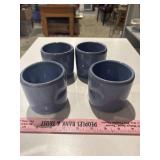 Bybee 4 light blue cups