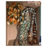 Costume jewelry necklaces