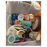 Tote full of kitchen treasures