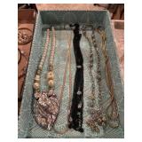 Costume jewelry necklaces