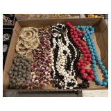 6 beaded necklaces