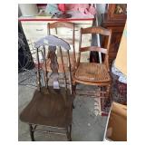 3 chairs