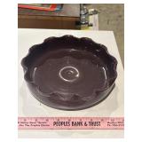 Bybee purple ruffled baking dish